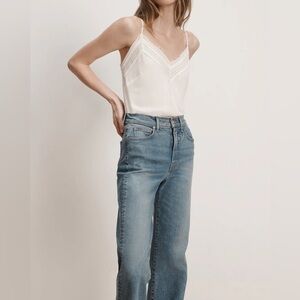 Veronica Beard Maray Pintuck Camisole Dove Size 4